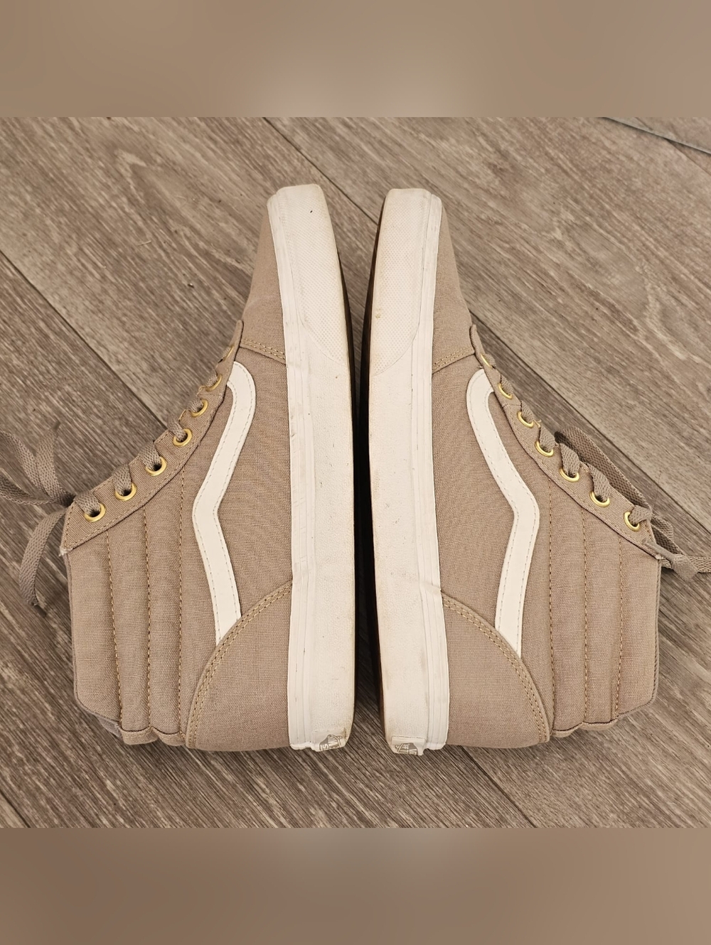 Vans Hi Top Sneakers Taos Suede & Canvas;US 8.5 Women's - Picture 4 of 7